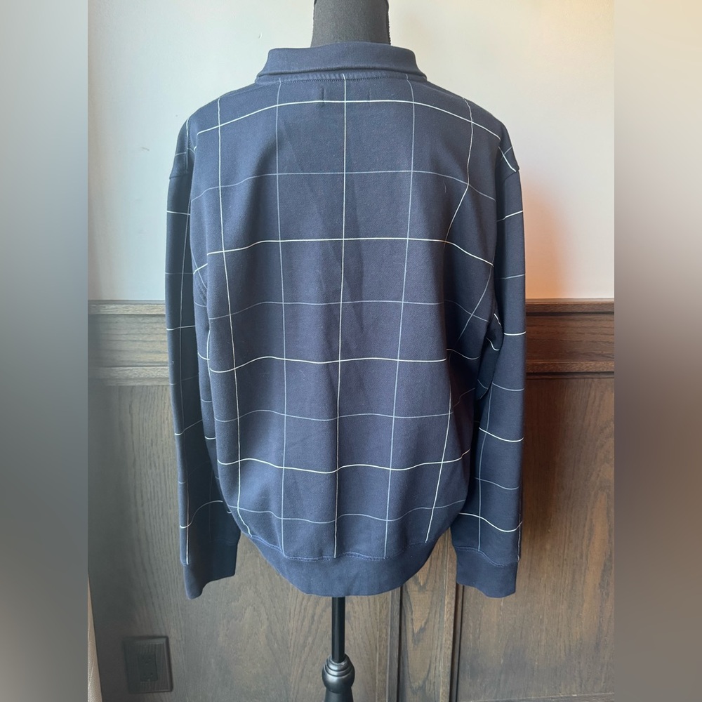Nautica Navy 1/4 Zip Up Sweater size Large - Picture 2 of 6